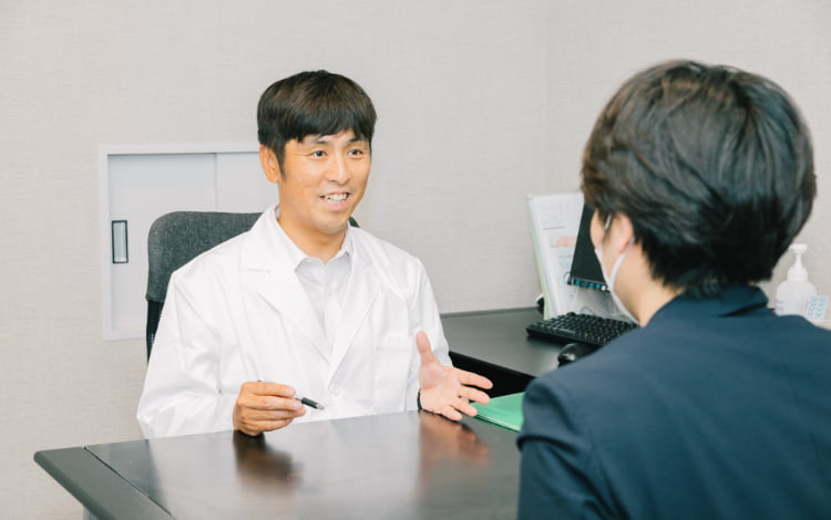 診察は約5分。お気軽にご相談ください。
