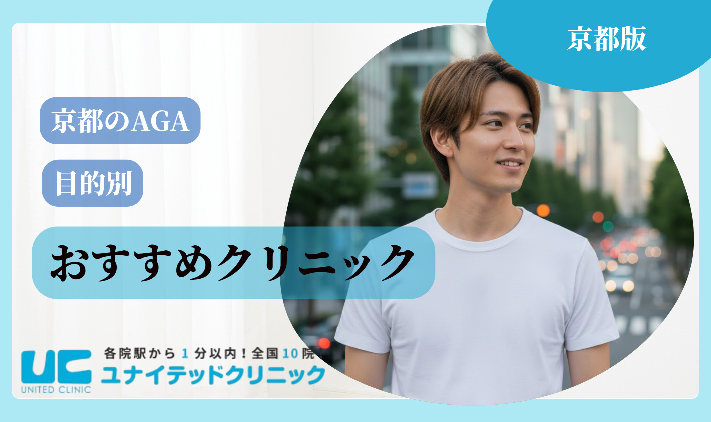 【目的別】京都でおすすめのAGAクリニック
