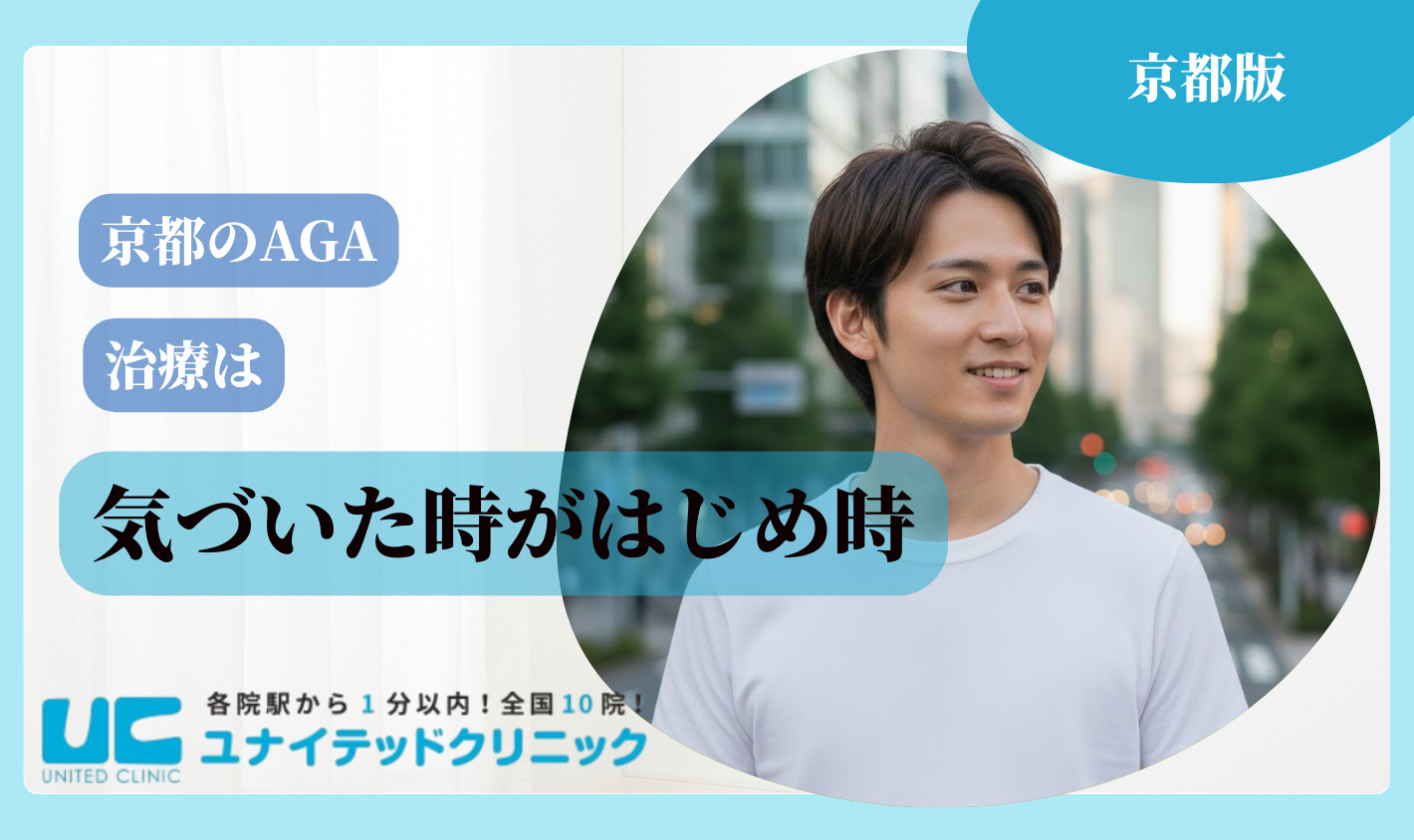 AGA治療は気づいた時が始めどき