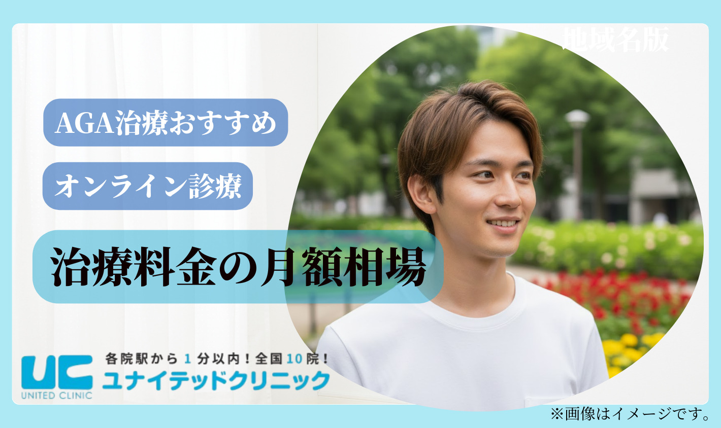 オンライン診療のAGA治療料金の月額相場
