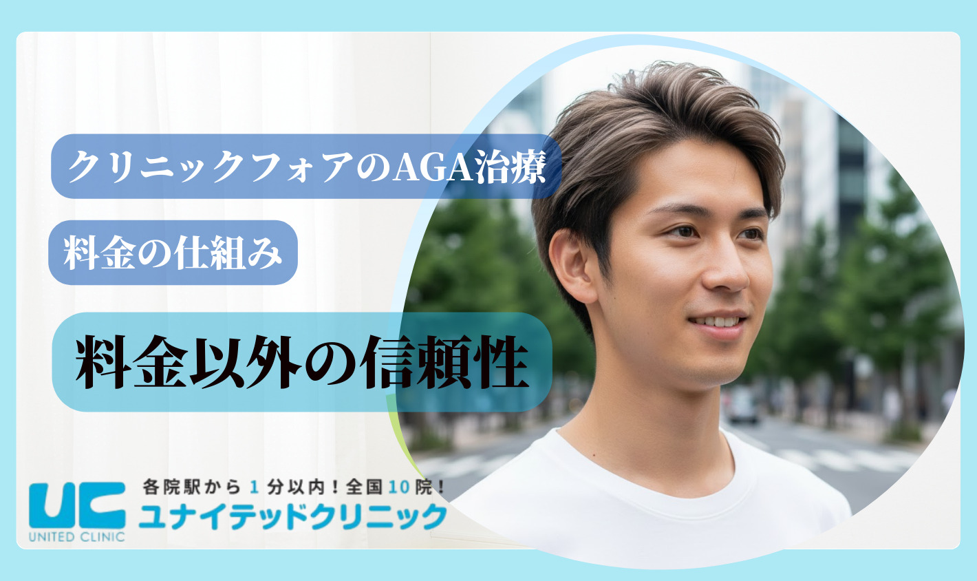 クリニックフォアの料金以外の信頼性