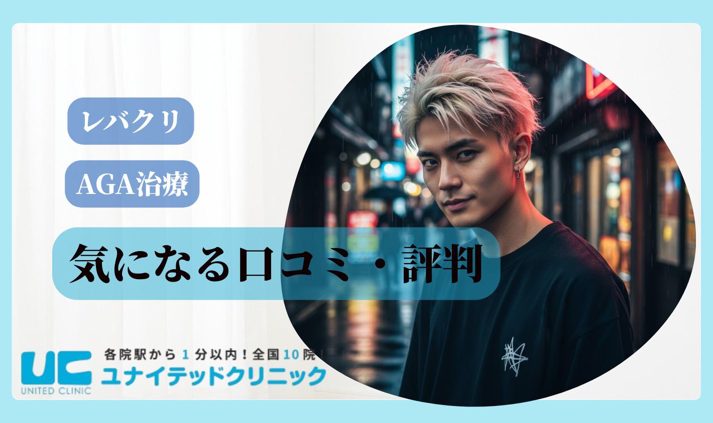 レバクリAGAに関する気になる口コミ評判