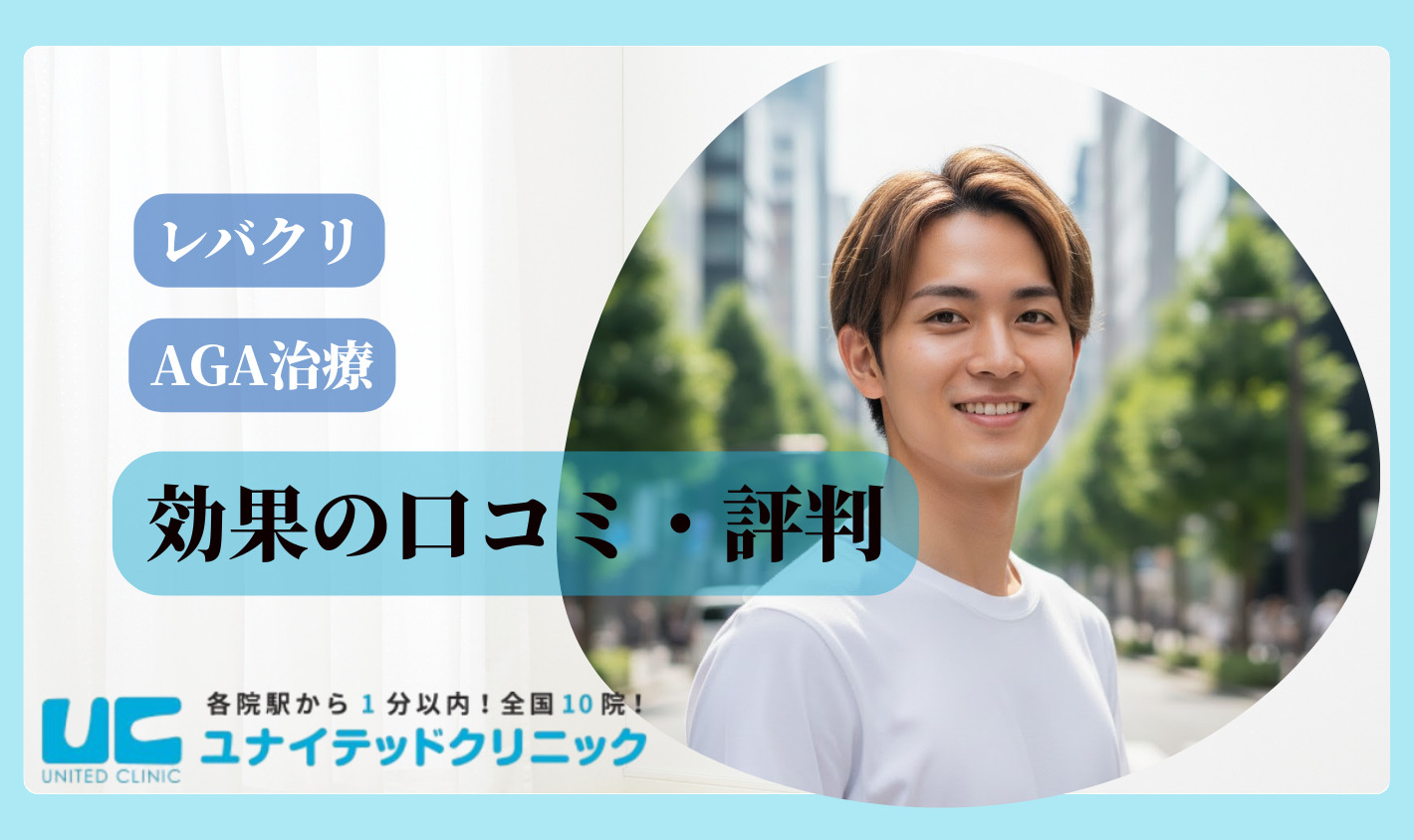 レバクリAGA治療の効果に関する口コミ評判