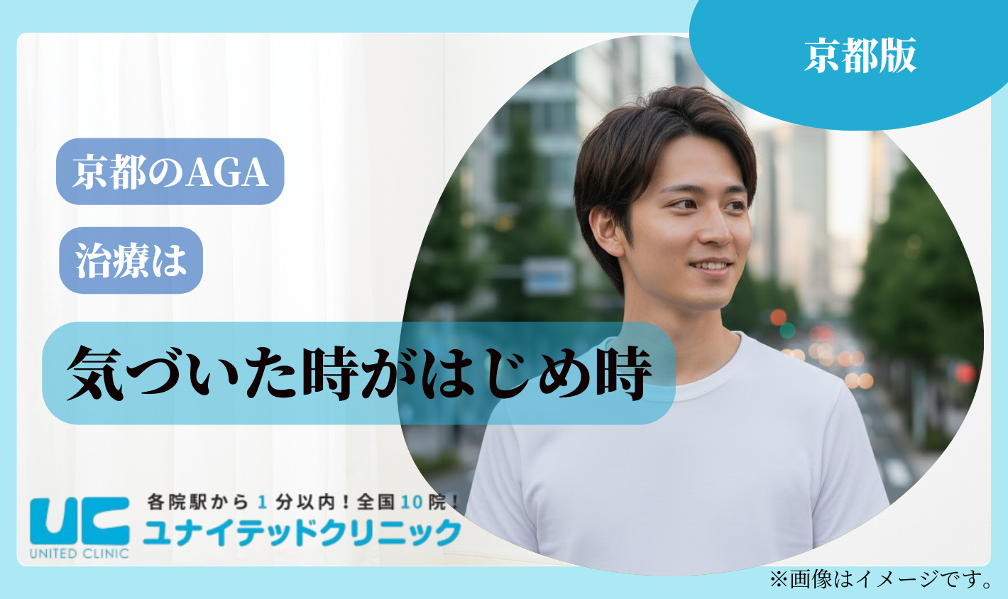 AGA治療は気づいた時が始めどき