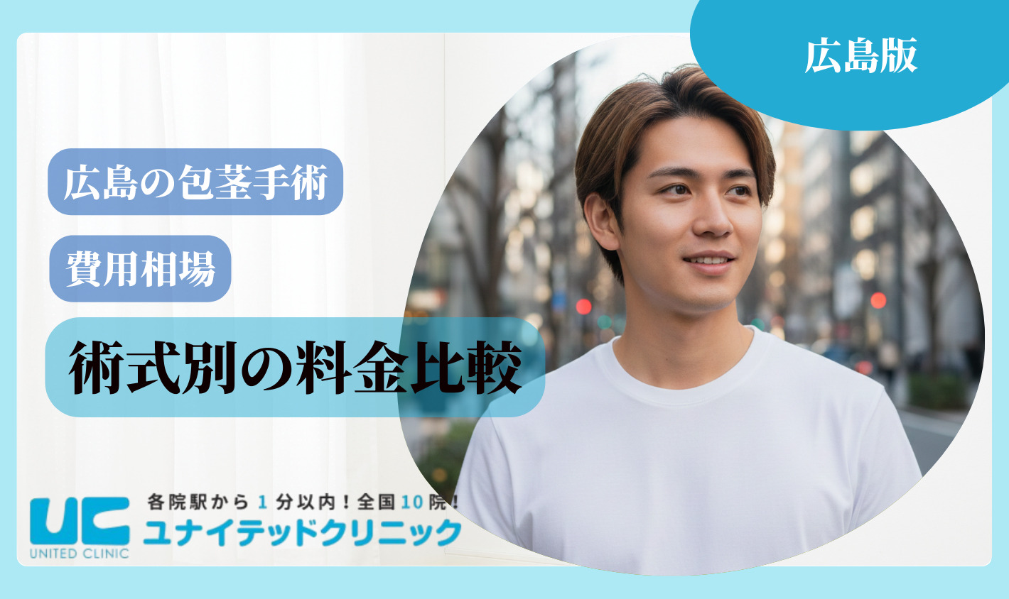 広島 包茎手術 費用相場・比較
