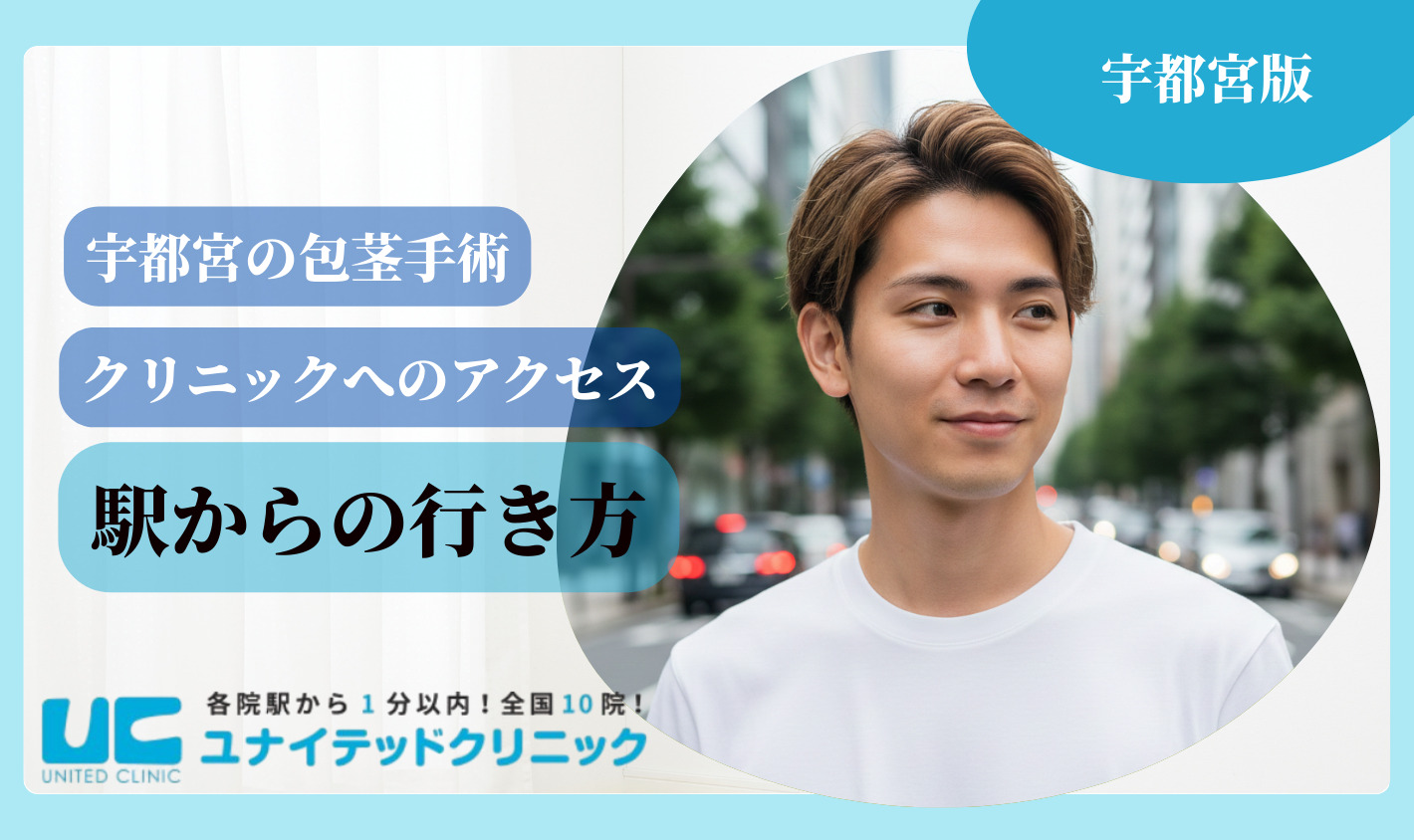 宇都宮包茎手術 アクセス