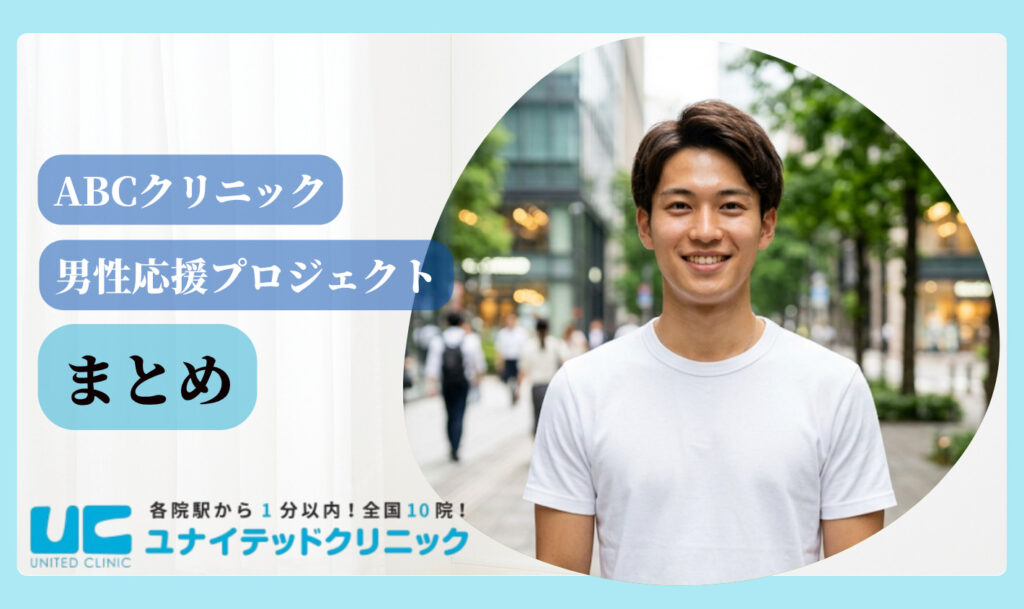 abcクリニック 男性応援プロジェクト まとめ