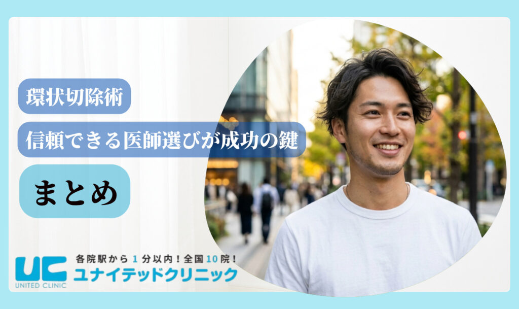 環状切除術とは まとめ