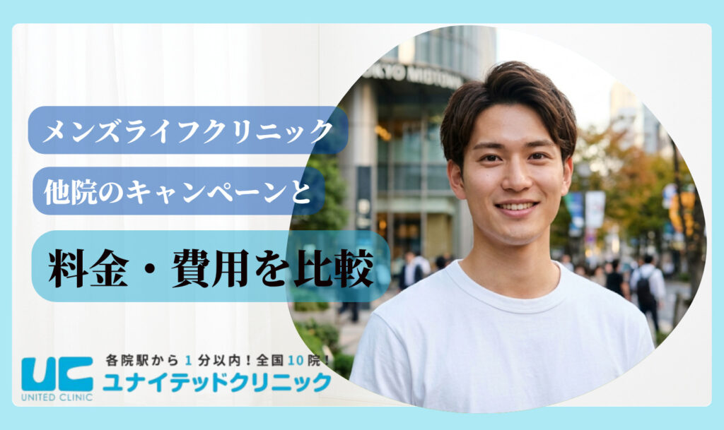 メンズライフクリニック　料金比較