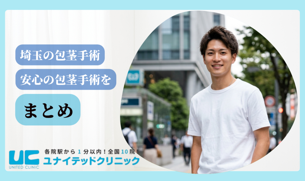 包茎手術 埼玉 まとめ